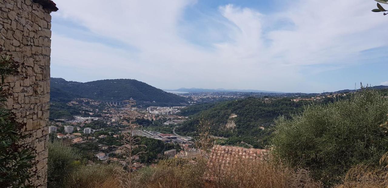 Le Chalet De La Pierreraie Cote D'Azur Piscine Terrasse Et Vue Mer Drap Zewnętrze zdjęcie